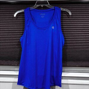Champion Women's Classic Athletic Sport Tank Top SZ: L/ Royal Blue